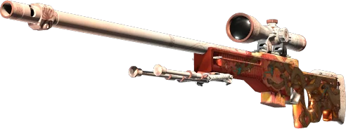 AWP Desert Hydra золотая двуглавая змея скин снайперки CS2
